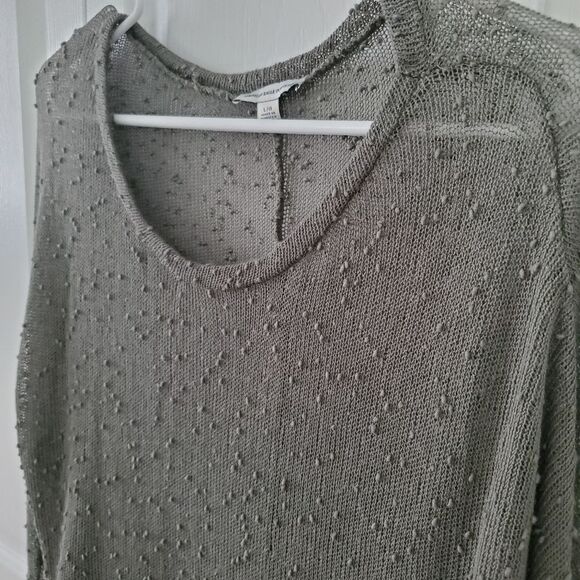 American Eagle Lightweight Sweater Olive Green Size Large - Picture 3 of 8